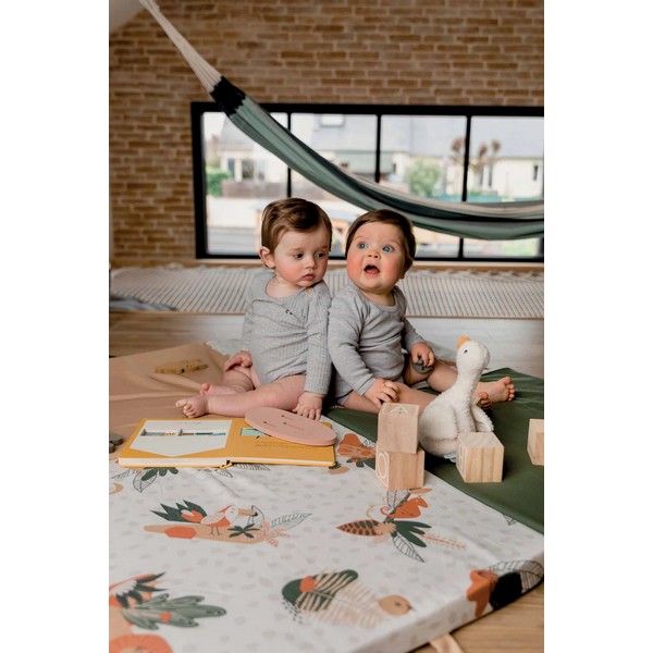 Продукт Tineo Амазонка  - Интелигентна постелка за игра, подвижен матрак и барбарон, 3в1 - 0 - BG Hlapeta