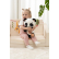 Tiny love - Плюшена Панда за гушкане с бял шум и мека светлина Black&White Decor, 0м+ 5
