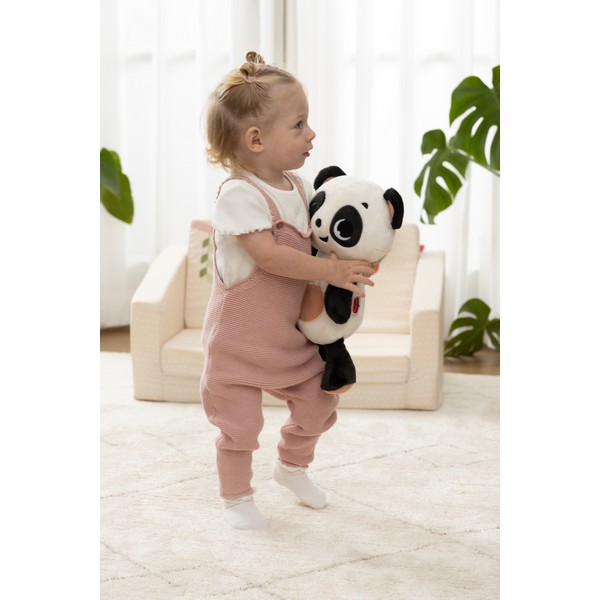 Продукт Tiny love - Плюшена Панда за гушкане с бял шум и мека светлина Black&White Decor, 0м+ - 0 - BG Hlapeta