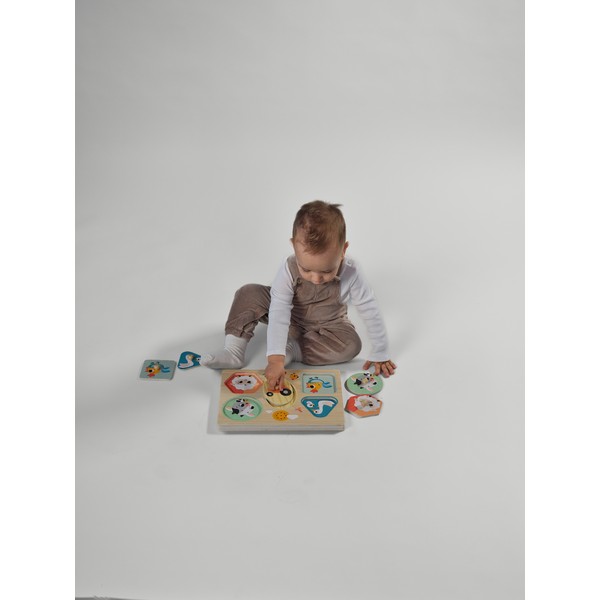 Продукт TINY LOVE Farmers Funday - Музикален дървен пъзел, 12м+ - 0 - BG Hlapeta