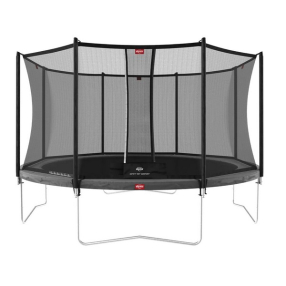 BERG Favorit Regular - Батут с вътрешна мрежа, 380 см.