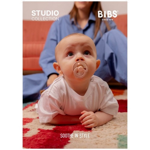 Продукт BIBS Studio COLOUR Mix Jasmine - 2 бр. Биберони, 6-18 месеца - 0 - BG Hlapeta