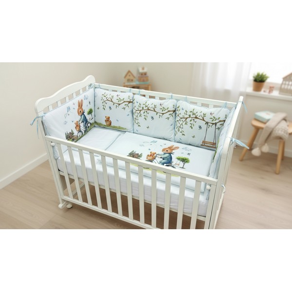 Продукт Bambino Casa Blu Rabbit Bicycle - Луксозен спален комплект - 0 - BG Hlapeta