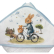 Bambino Casa blu Rabbit Bicycle - Хавлия с качулка 100 х 100 см 2