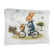 Bambino Casa Blu Rabbit Bicycle - Муселиново одеало 120 х 120 см