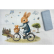 Bambino Casa Blu Rabbit Bicycle - Муселинови пелени 2бр. 80 х 80 см 1
