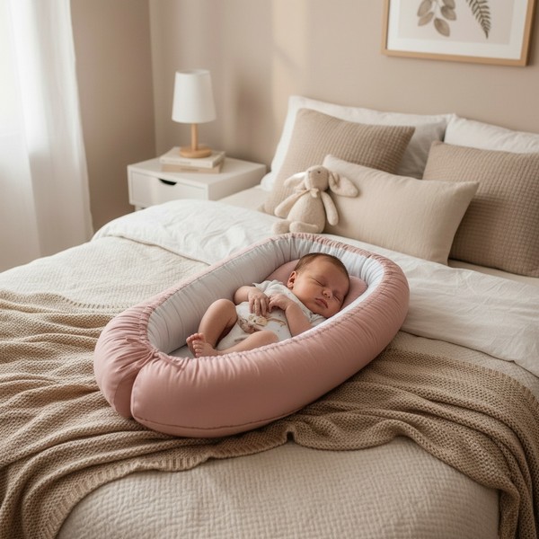 Продукт Bambino Casa Rose Rabbit on Bicycle - Гнездо - 0 - BG Hlapeta