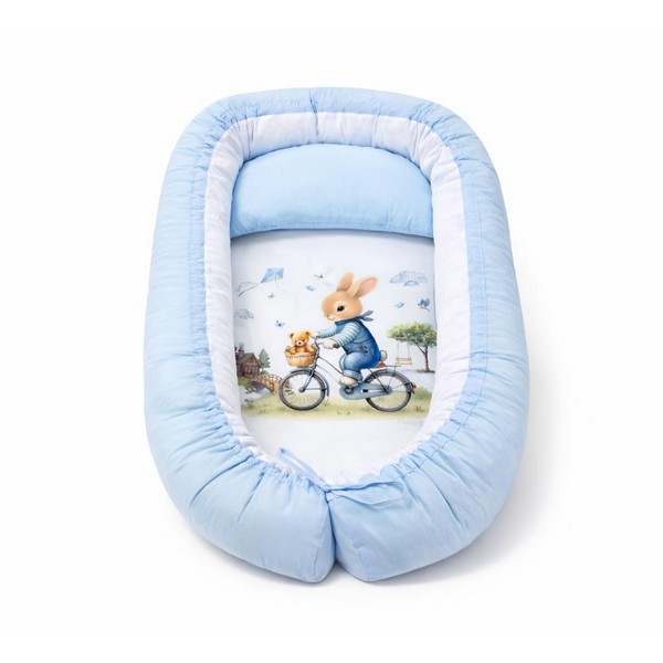 Продукт Bambino Casa Rose Rabbit on Bicycle - Гнездо - 0 - BG Hlapeta