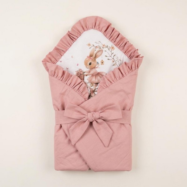 Продукт Bambino Casa - Пелена за изписване Rosa Rabbit on Bicycle  - 0 - BG Hlapeta