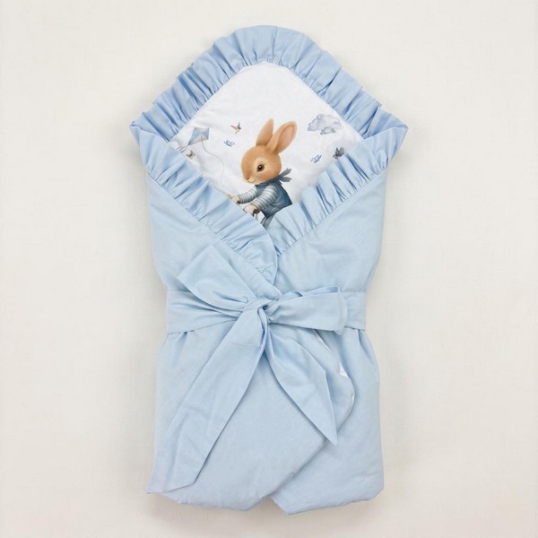 Продукт Bambino Casa - Пелена за изписване Rosa Rabbit on Bicycle  - 0 - BG Hlapeta