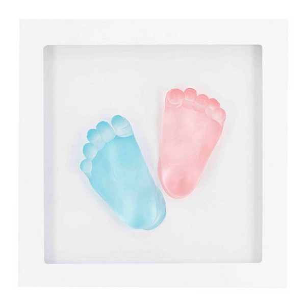 Продукт Dooky Crystal Memories Deluxe - 3D oтпечатък за бебе за ръчичка и краче, с рамка - 0 - BG Hlapeta