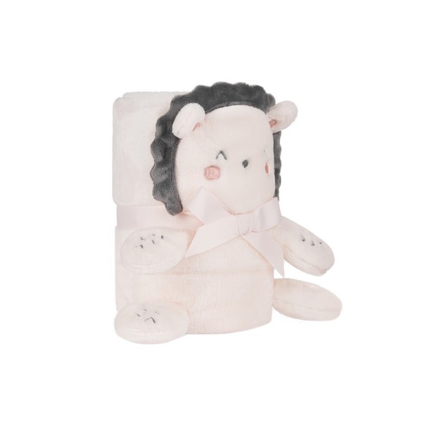 Продукт Kikkaboo - Бебешко одеяло с 3D бродерия 75x100 см. - 0 - BG Hlapeta