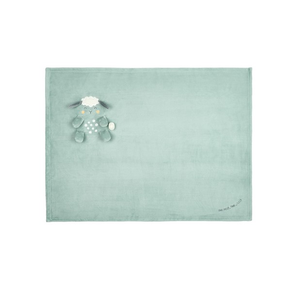 Продукт Kikkaboo - Бебешко одеяло с 3D бродерия 75x100 см. - 0 - BG Hlapeta