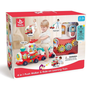 TEANTOYS - 4 в 1 Образователен център за прохождане