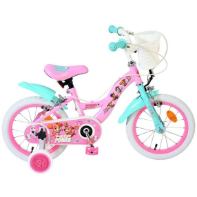 E&L Paw Patrol Cycles 14 инча - Детски велосипед с помощни колела