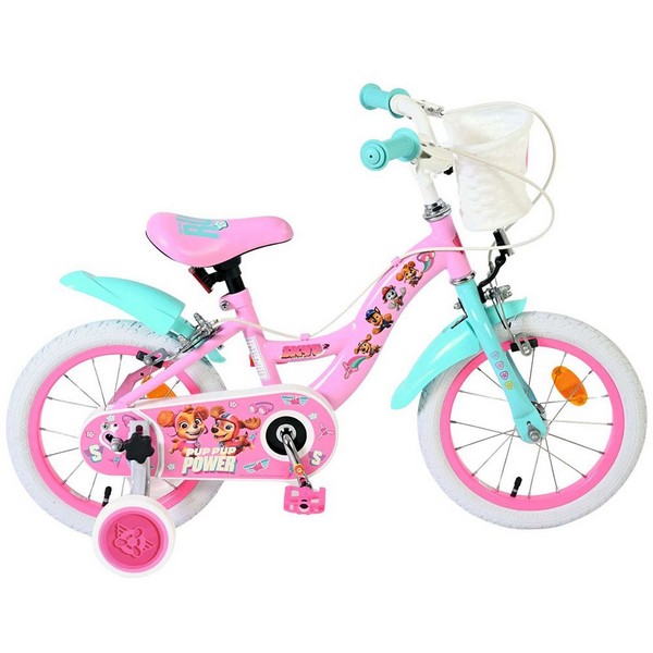 E&L Paw Patrol Cycles 14 инча - Детски велосипед с помощни колела