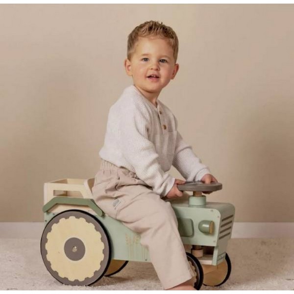 Продукт Little Dutch Little Farm - Дървен трактор - 0 - BG Hlapeta