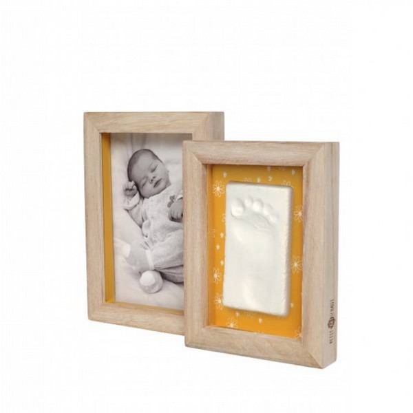 Продукт Petit ARTichaut - 2 Дървени рамки за бебешки отпечатък и снимка - 0 - BG Hlapeta
