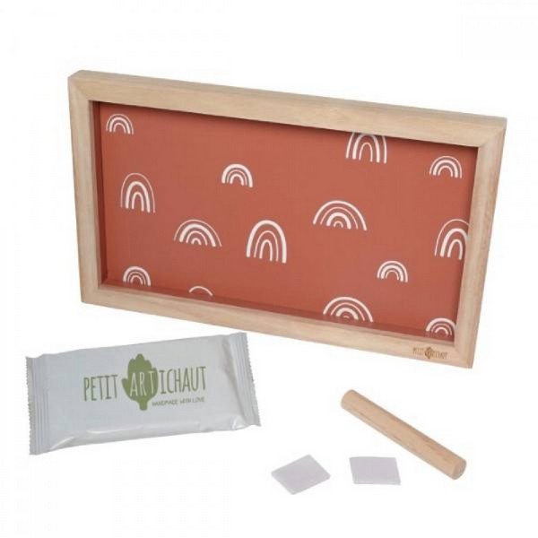 Продукт Petite ARTichaut - Дървена рамка за 2 бебешки отпечатъка и снимка - 0 - BG Hlapeta