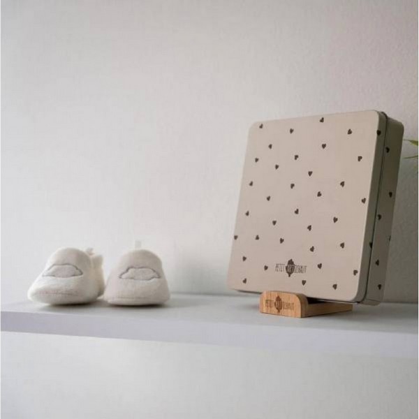 Продукт Petit ARTichaut - Правоъгълна метална кутия за бебешки отпечатък със стойка - 0 - BG Hlapeta