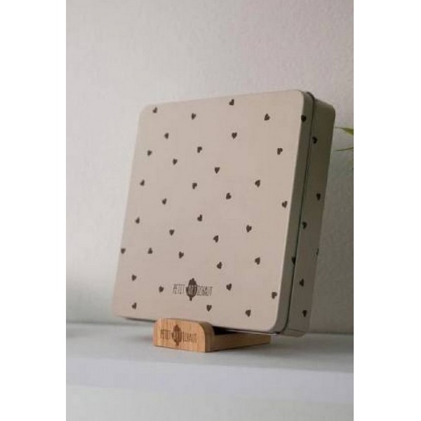 Продукт Petite ARTichaut - Правоъгълна метална кутия за бебешки отпечатък със стойка - 0 - BG Hlapeta