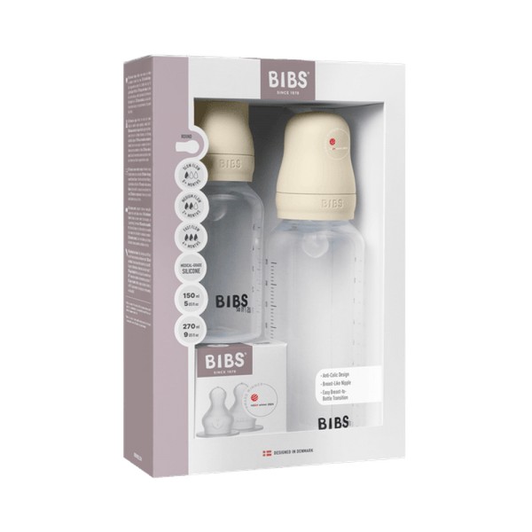 Продукт BIBS Grow and Flow - Сет 2 бр. Бутилки 150 ml и 270ml Силикон - 0 - BG Hlapeta