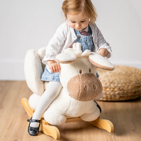Продукт Nattou - Люлееща се играчка магаренце екрю Teddy - 0 - BG Hlapeta