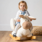 Продукт Nattou - Люлееща се играчка магаренце екрю Teddy - 2 - BG Hlapeta