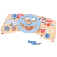 Продукт Lelin Toys - Детски дървен волан, с различни активности - 1 - BG Hlapeta