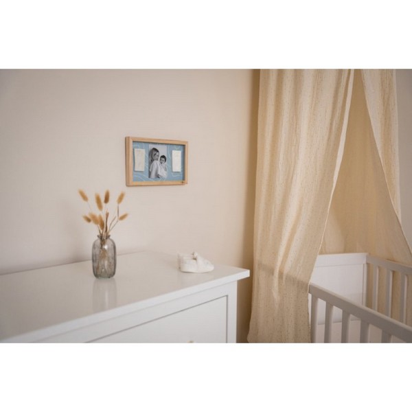 Продукт Petit ARTichaut - Дървена рамка за 2 бебешки отпечатъка и снимка - 0 - BG Hlapeta