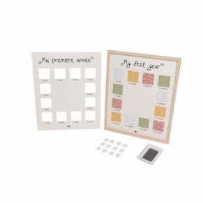 Petit ARTichaut My First Year - Дървена рамка за спомени