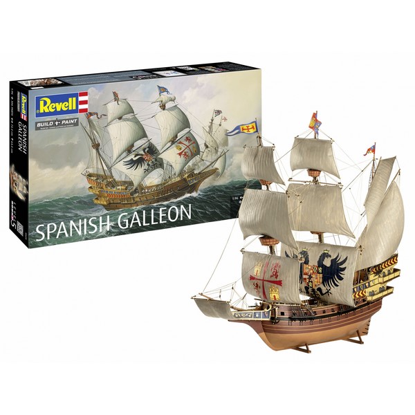Продукт Revell Сглобяем модел, , Кораб испански галеон, 306 части - 0 - BG Hlapeta