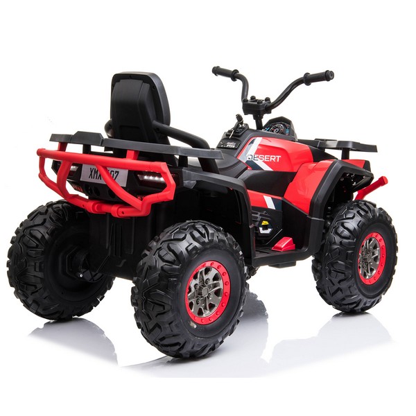 Продукт Акумулаторно бъги Desert 24V, 4х4 с меки гуми и кожена седалка - 0 - BG Hlapeta