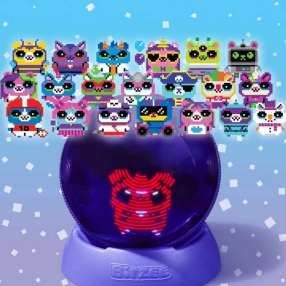 Spin Master Bitzee Хамстербол - Интерактивен Цифров Домашен Любимец