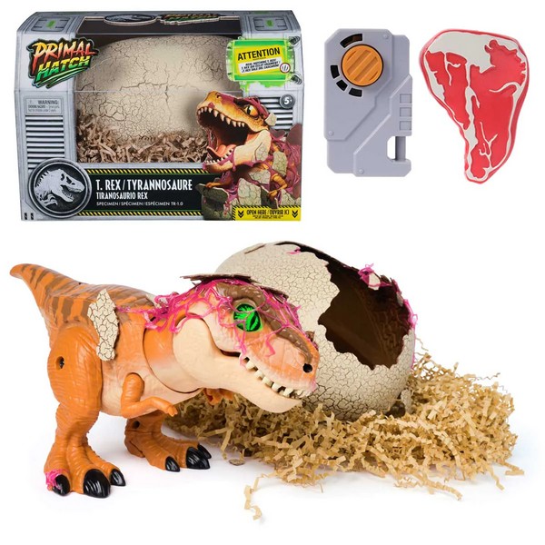 Продукт Spin master Primal Hatch - Интерактивен T Rex в Яйце - 0 - BG Hlapeta