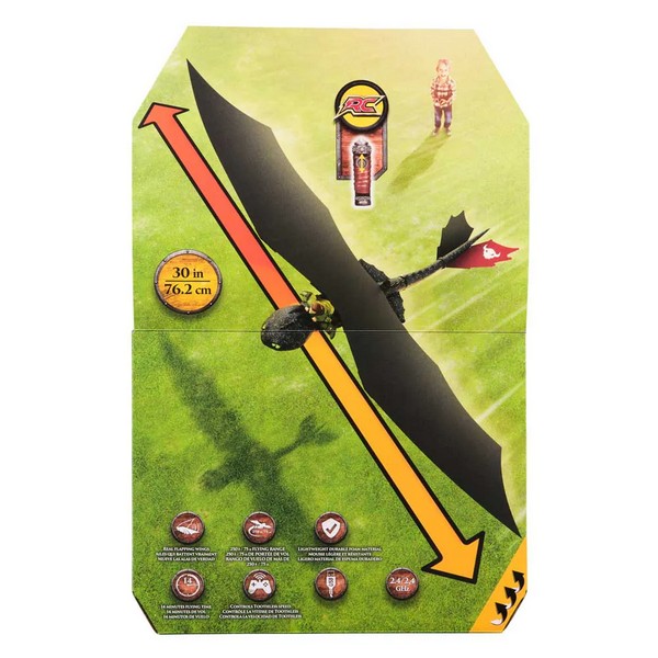 Продукт HOW TO TRAIN YOUR DRAGON - Летящ дракон Беззъб R/C - 0 - BG Hlapeta