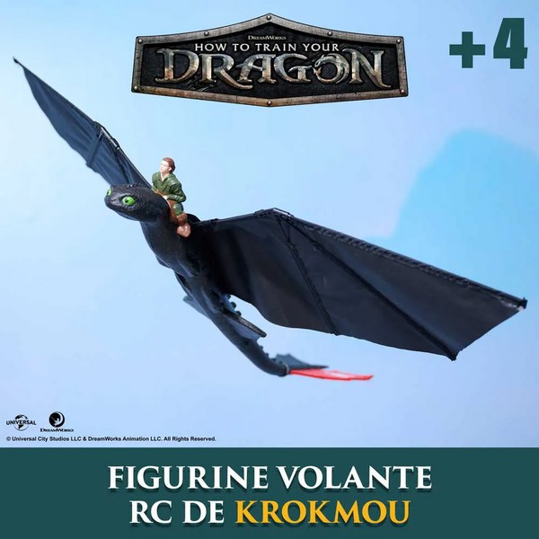 Продукт HOW TO TRAIN YOUR DRAGON - Летящ дракон Беззъб R/C - 0 - BG Hlapeta