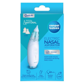 Canpol Babies EasyNatural - Електрически назален аспиратор Canpol Babies EasyNatural - Електрически назален аспиратор