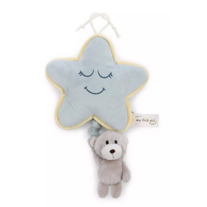 NICI Музикална играчка - Мечето Фини,17х17 см