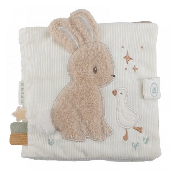 Little Dutch Newborn Naturals - Голяма Мека Активна Книжка