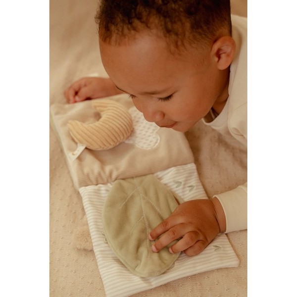 Продукт Little Dutch Newborn Naturals - Голяма Мека Активна Книжка - 0 - BG Hlapeta