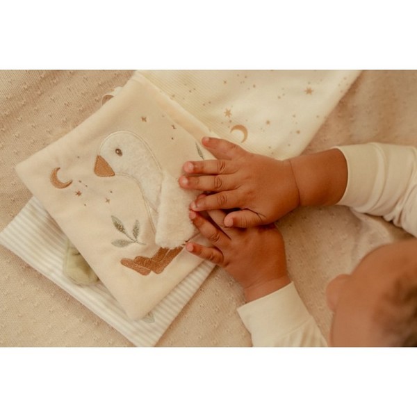 Продукт Little Dutch Newborn Naturals - Голяма Мека Активна Книжка - 0 - BG Hlapeta