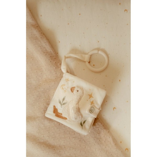 Продукт Little Dutch Newborn Naturals - Мека Книжка за Количка - 0 - BG Hlapeta