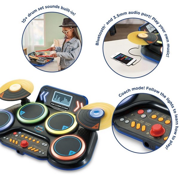Продукт Vtech DJ Барабани - Интерактивна играчка - 0 - BG Hlapeta