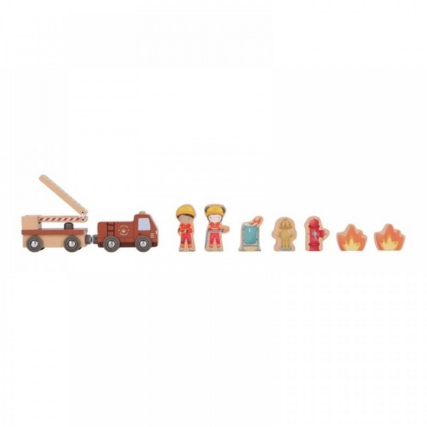 Продукт Little Dutch - Дървена Пожарна Станция - 0 - BG Hlapeta