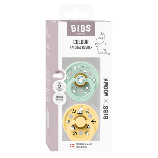 Продукт BIBS x Moomin COLOUR - 2 бр. Биберони, 6-18 месеца - 0 - BG Hlapeta