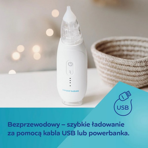Продукт Canpol Babies EasyNatural - Електрически назален аспиратор  - 0 - BG Hlapeta