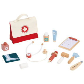 Lelin Toys - Докторски комплект с чанта Lelin Toys - Докторски комплект с чанта