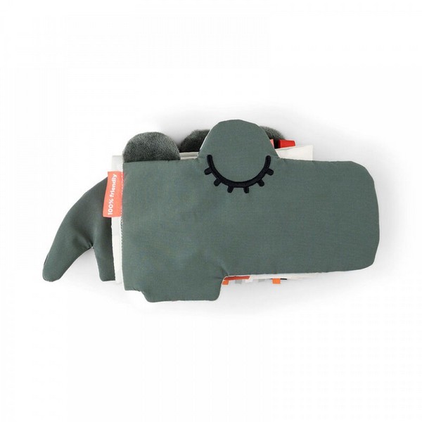 Продукт Done by Deer Croco - Разгъваща се мека книжка - 0 - BG Hlapeta