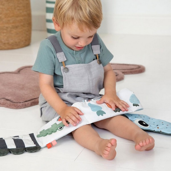 Продукт Done by Deer Croco - Разгъваща се мека книжка - 0 - BG Hlapeta